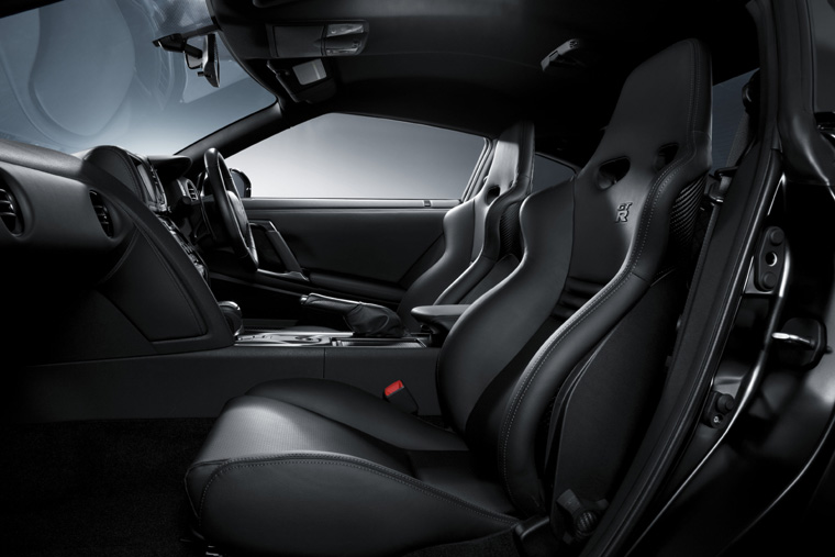 2009 Nissan GT-R SpecV Front Seats Picture